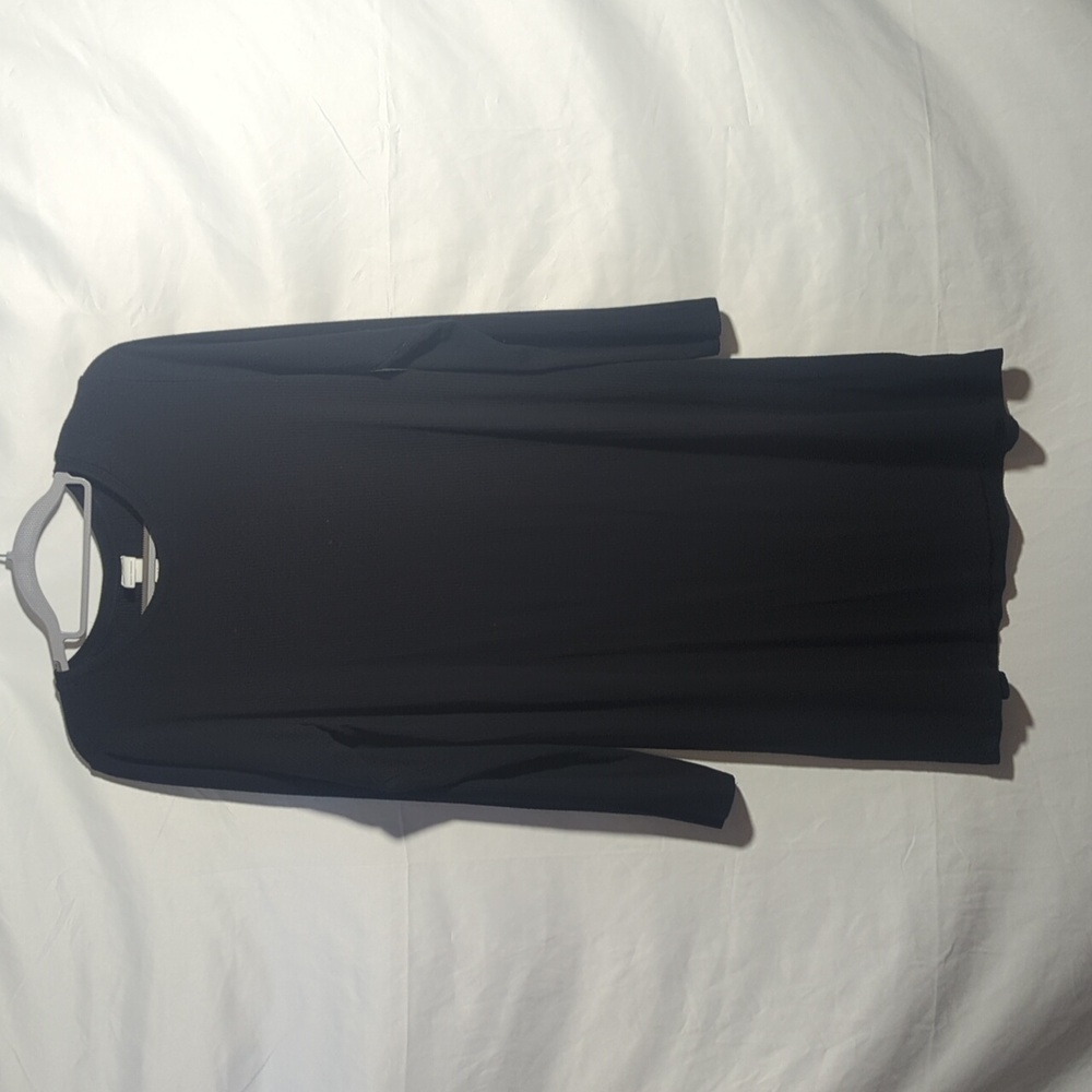 H&M Black Long Sleeve Dress LBD Size M Great Condition